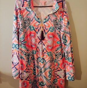 Lilly Pulitzer Solar Opposite Popover Dress